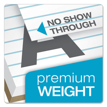 TOPS™ Docket Gold Ruled Perforated Pads, Wide-legal Rule, 50 White 8.5 X 14 Sheets, 12-pack freeshipping - TVN Wholesale